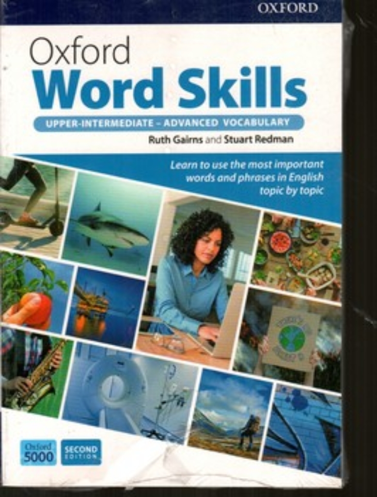 تصویر  oxford word skills - upper intermediate - advanced vocab (رقعی-شمیز)